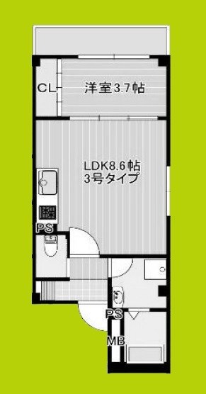 ルクス西宮北口 間取り
