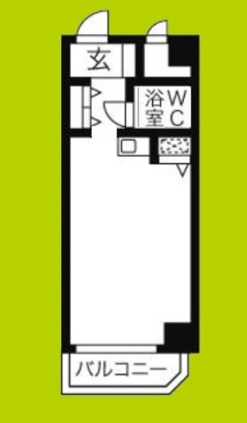 ライオンズマンション難波南第2 間取り