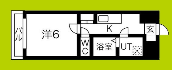 U-RO難波南 間取り図