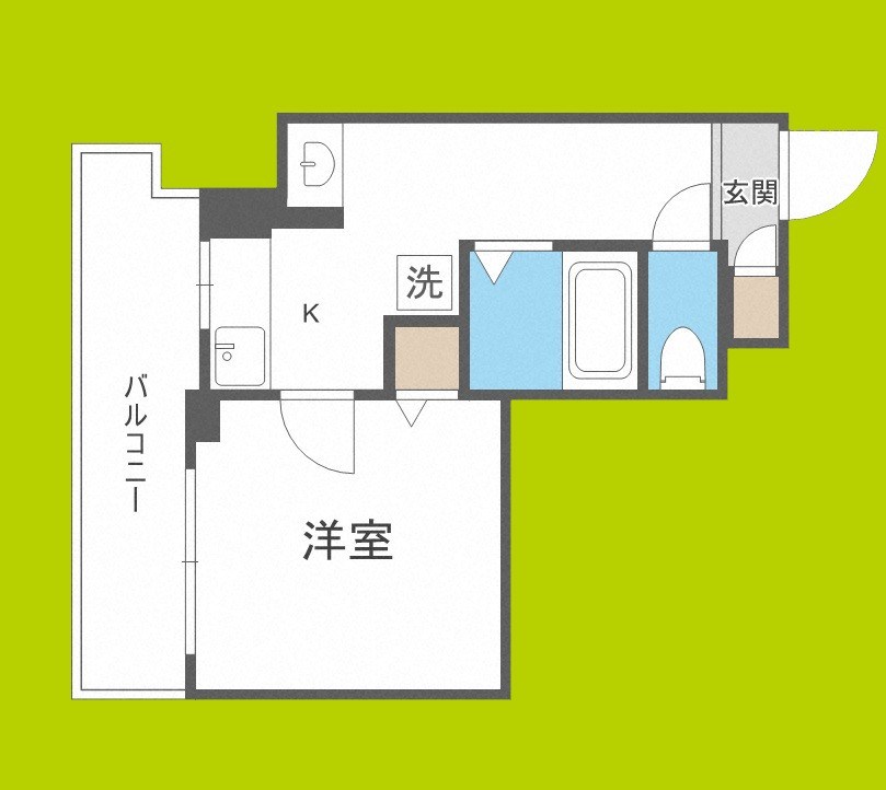 ライラック都島本通 間取り
