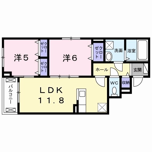 ハイム　リーラ 間取り