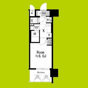 エスリード大阪エヴォルツ 間取り