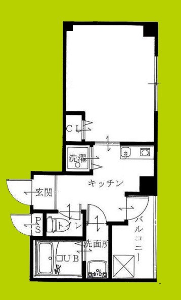 グランエスコート淀川 間取り