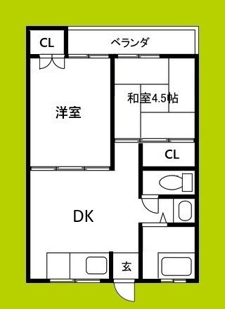 中之島ハイツ 間取り