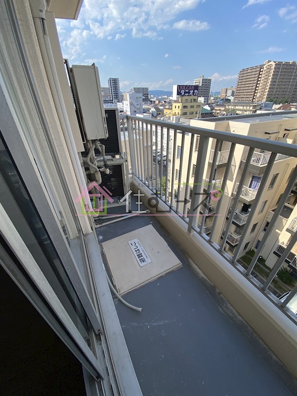 アメニティー新高一番館 ベランダ