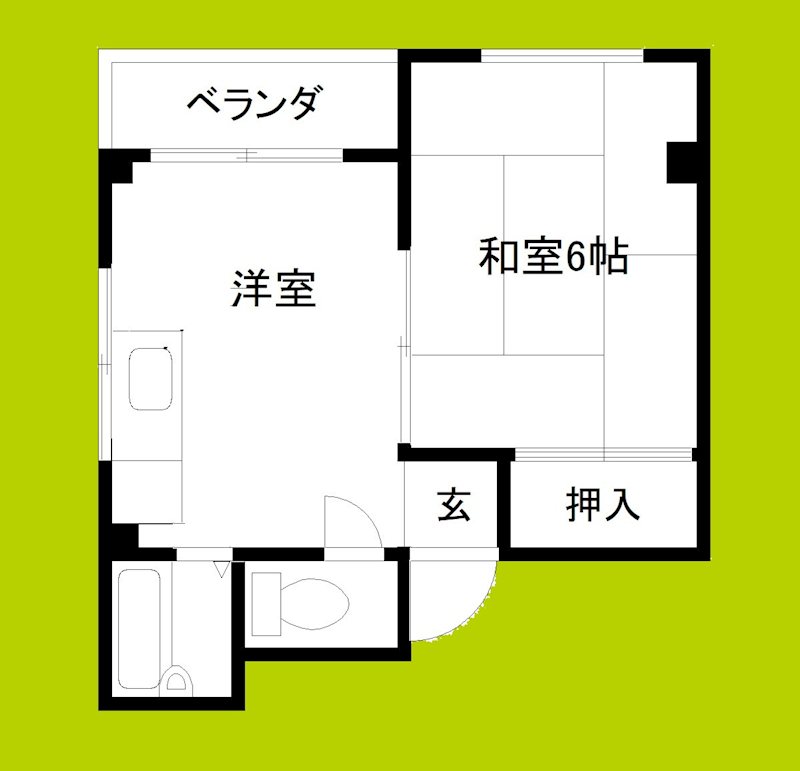 ハイマート豊新 間取り