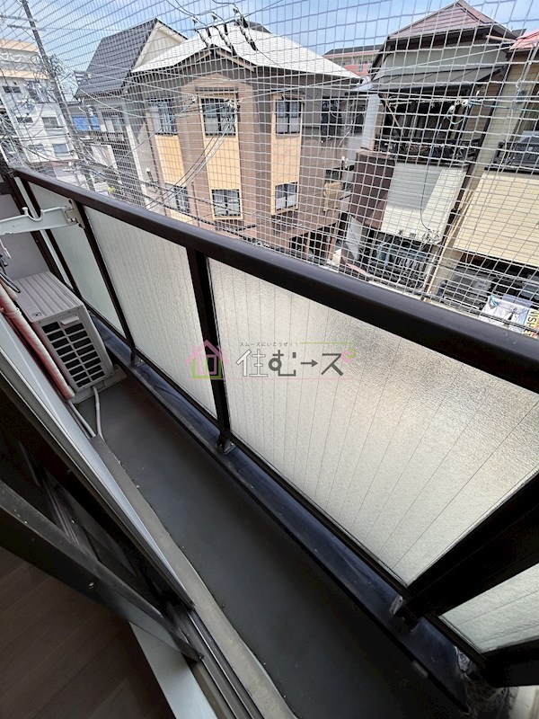 コーポイン長居B棟 ベランダ