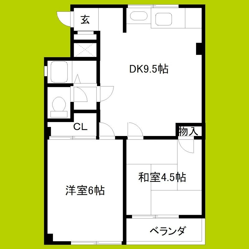 ベアーコーポ 間取り