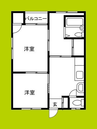 シャトーシラキ 間取り