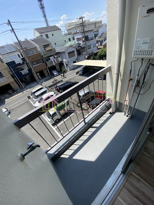 シャトーシラキ ベランダ