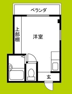 ラハイナ玉出西  間取り