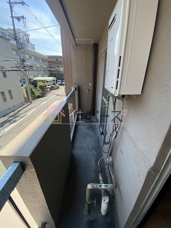 石神マンション ベランダ