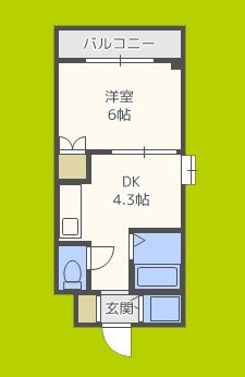 エトワールベガ長居公園 間取り
