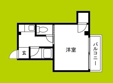 夕張マンションⅡ 間取り