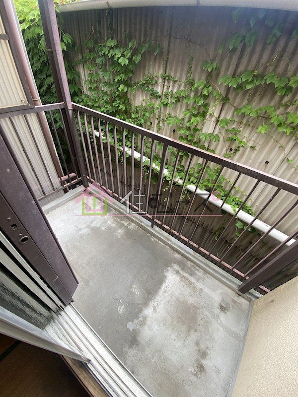 加美西中古戸建賃貸物件 ベランダ