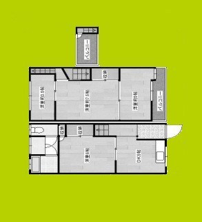 平野区喜連2丁目一戸建て 間取り