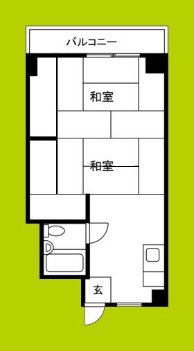 WESTヒルズ平野 間取り