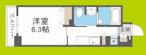 CITY　SPIRE靭公園 間取り