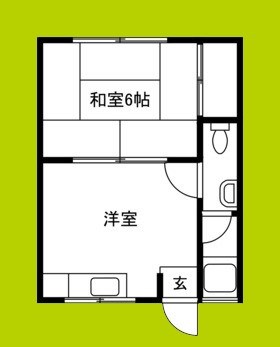 北桑マンション 間取り図