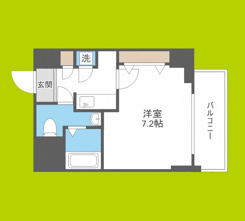 ディナスティ福島Ⅱ 間取り