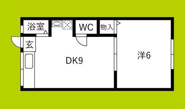 金龍マンション 間取り