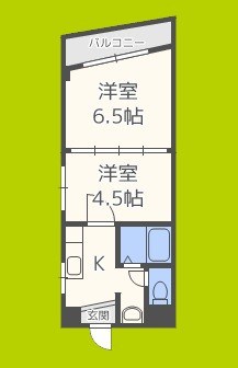 Riora塚本Ⅰ  間取り