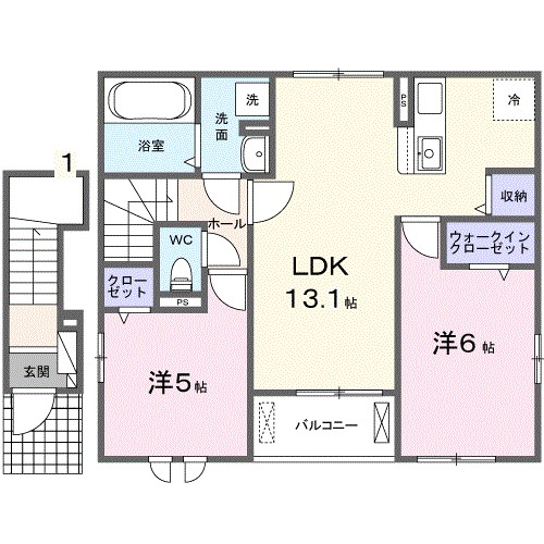 Ｋａｕｎｉｓ 間取り図