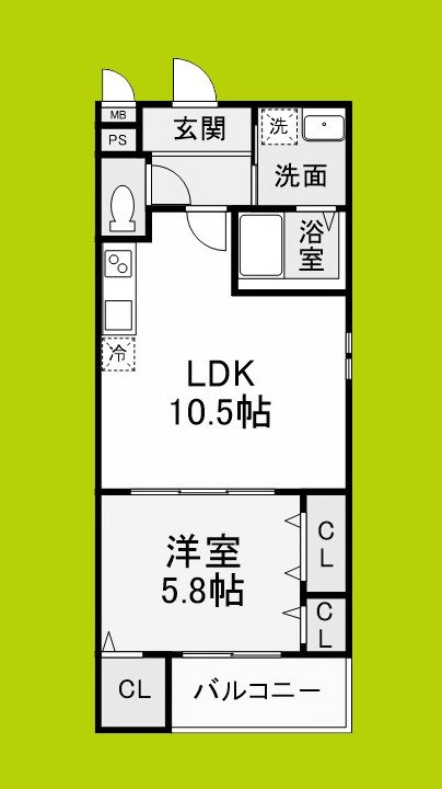 プライムメゾン・ルナ 間取り図
