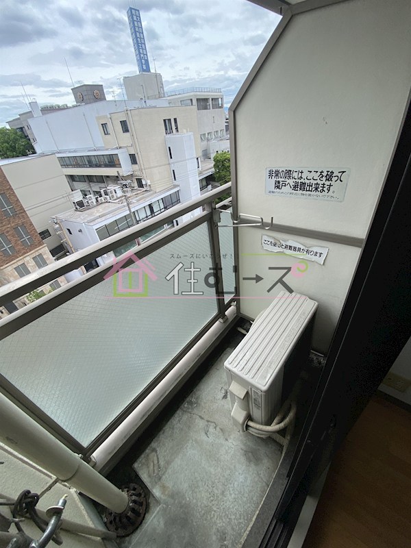 LMヒルズ堂ヶ芝 ベランダ