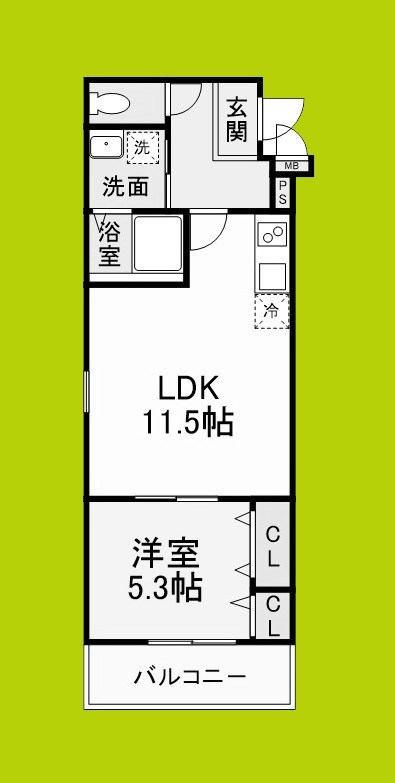 プライムメゾン・ルナ 間取り図