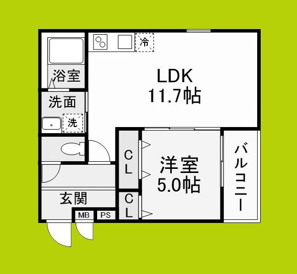 プライムメゾン・ルナ 間取り図