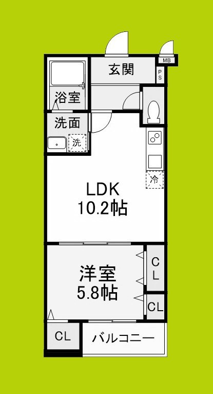 プライムメゾン・ソレイユ 間取り図