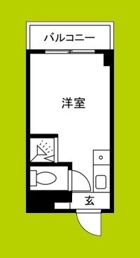 清水728ハイツ 間取り