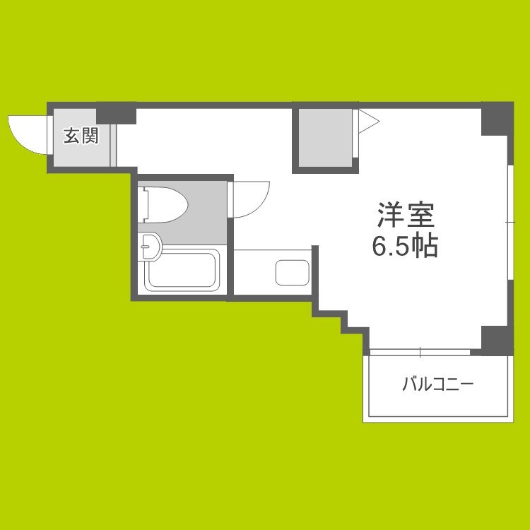 ハイツ椿  間取り