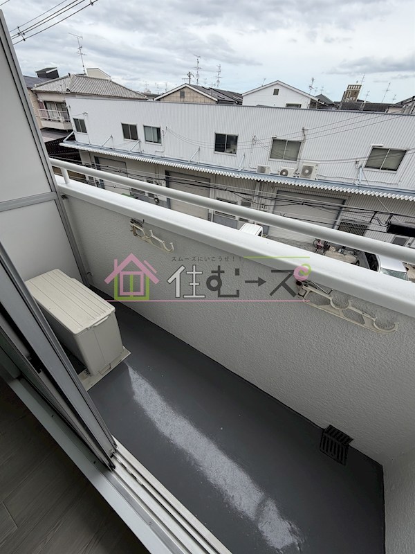 清水728ハイツ ベランダ