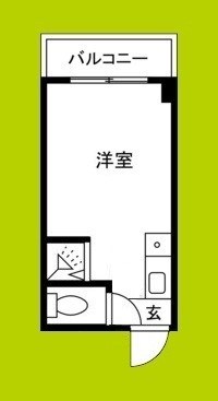 清水728ハイツ 間取り