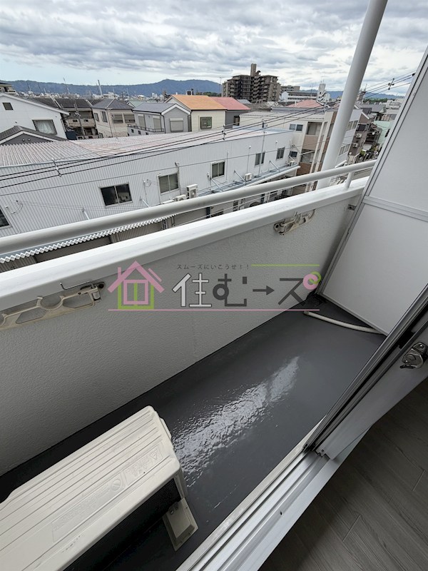 清水728ハイツ ベランダ