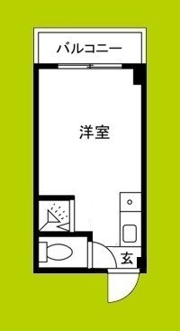 清水728ハイツ 間取り