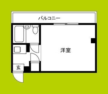 サンハイツ粉浜 間取り