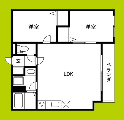Tio　Verde 間取り図