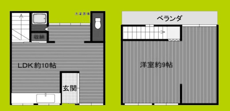 金正貸家 間取り