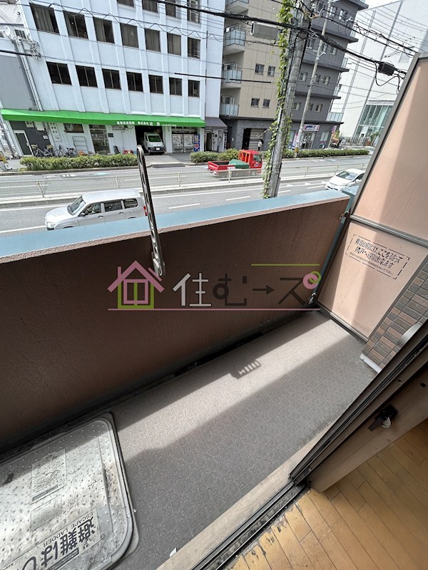 ラナップスクエア東梅田 ベランダ