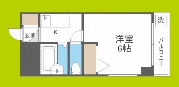天満グリーン土井マンション 間取り