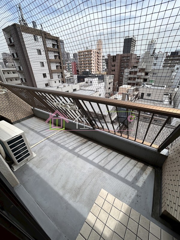 カーサ天神橋 ベランダ
