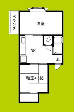 エトワール住之江 間取り