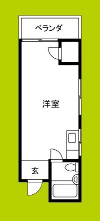 コーポパークサイド 間取り