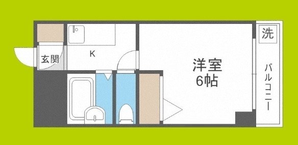 天満グリーン土井マンション 間取り