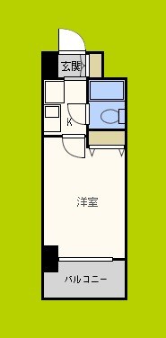 エスリード北梅田第2 間取り