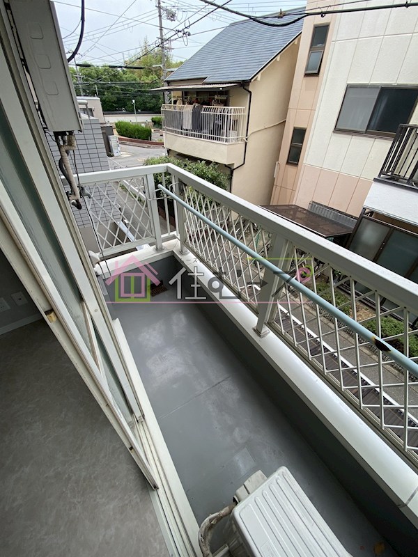 朝日マンション ベランダ