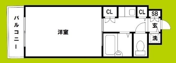 リーガル新大阪Ⅱ 間取り